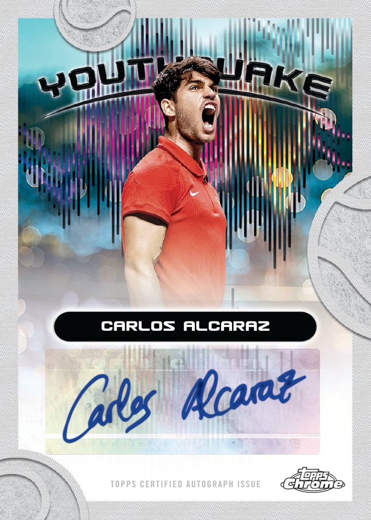 2025 Topps Chrome® Tennis - Hobby Box - Sealed Case