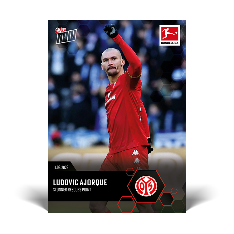 Stunner rescues point - Bundesliga Topps NOW® Card #154 - PR: 74