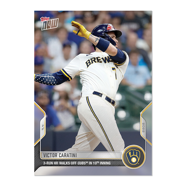 Victor Caratini  - 2022 MLB Topps NOW® Card 467 - PR: 286
