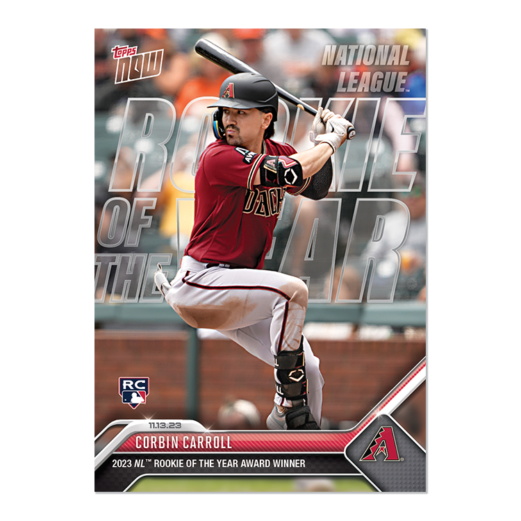 Corbin Carroll  - 2023 MLB Topps NOW® Card OS11 - PR: 9073