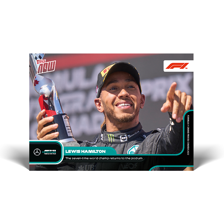 4 Card Bundle - F1 Topps NOW® Card #28-#31