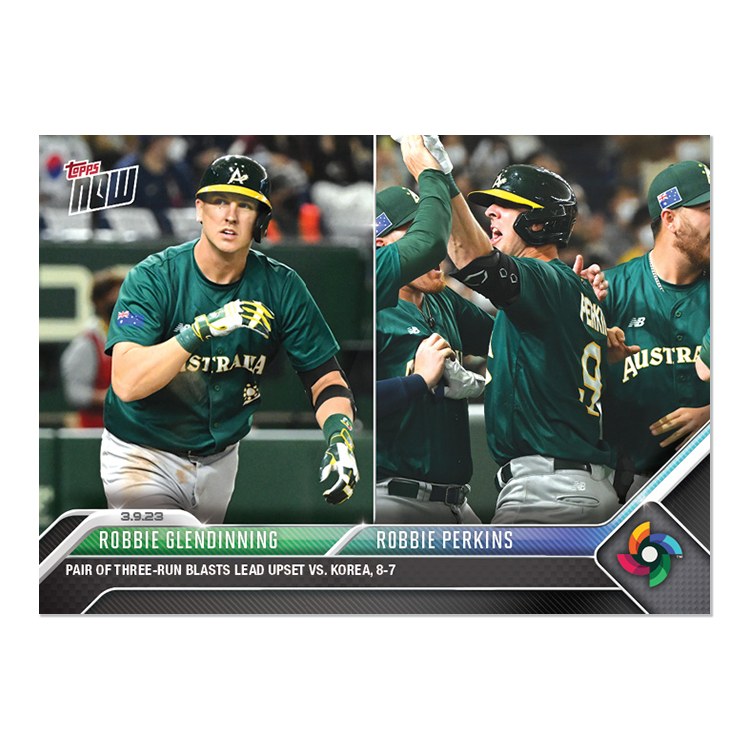 5-Card Bundle - 2023 World Baseball Classic Topps NOW® Cards: WBC3-WBC7