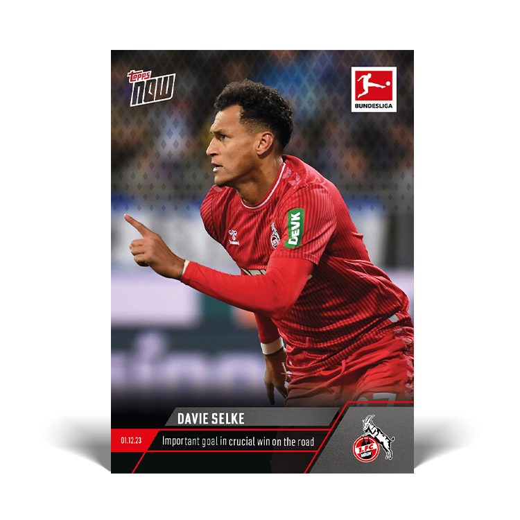 Davie Selke - Important three points in relegation battle - Bundesliga Topps NOW® Card #77 - PR: 103