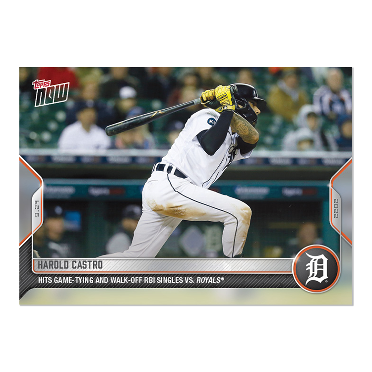 Harold Castro  - 2022 MLB Topps NOW® Card 964 - PR: 246