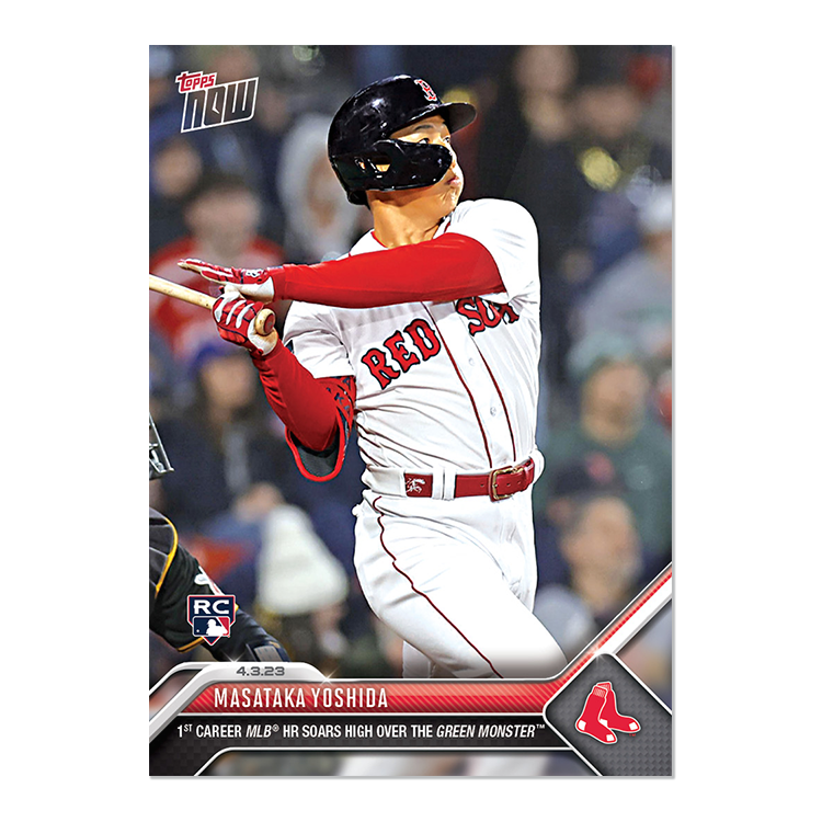 Masataka Yoshida  - 2023 MLB Topps NOW® Card 41 - PR: 4756