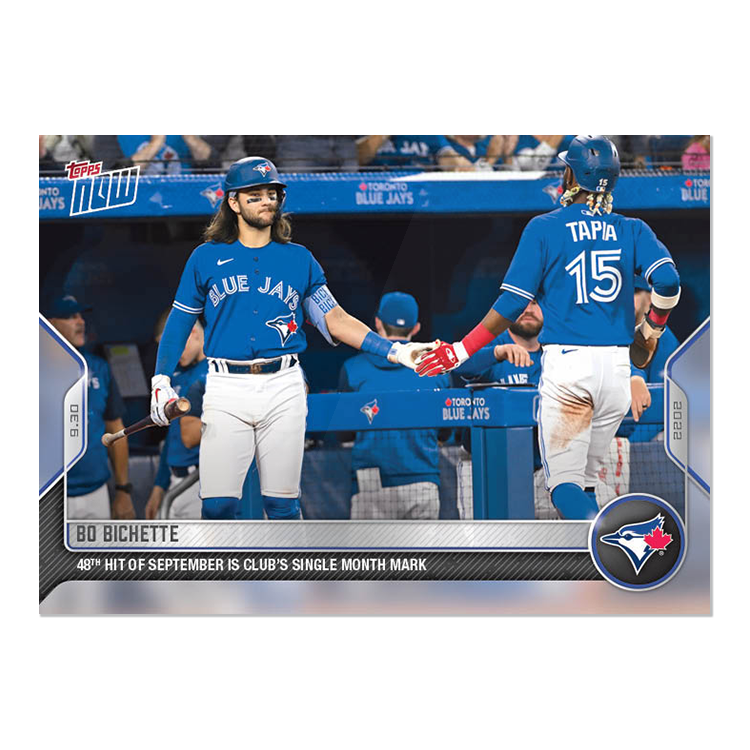 Bo Bichette  - 2022 MLB Topps NOW® Card 984 - PR: 280