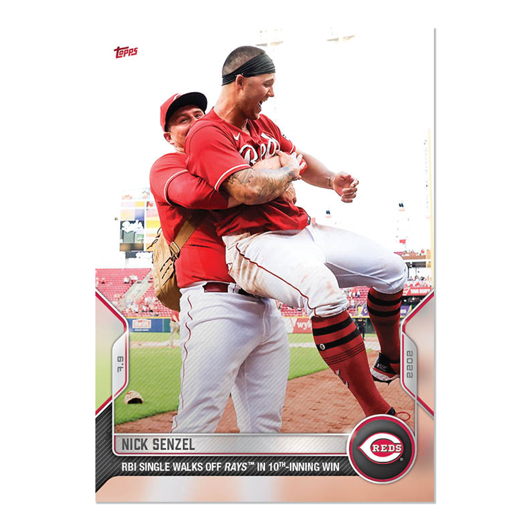 Nick Senzel  - 2022 MLB Topps NOW® Card 499 - PR: 411