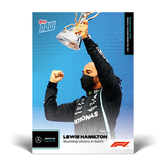 Stunning Victory In Sochi - F1 Topps NOW® Card #57 - PR: 4553