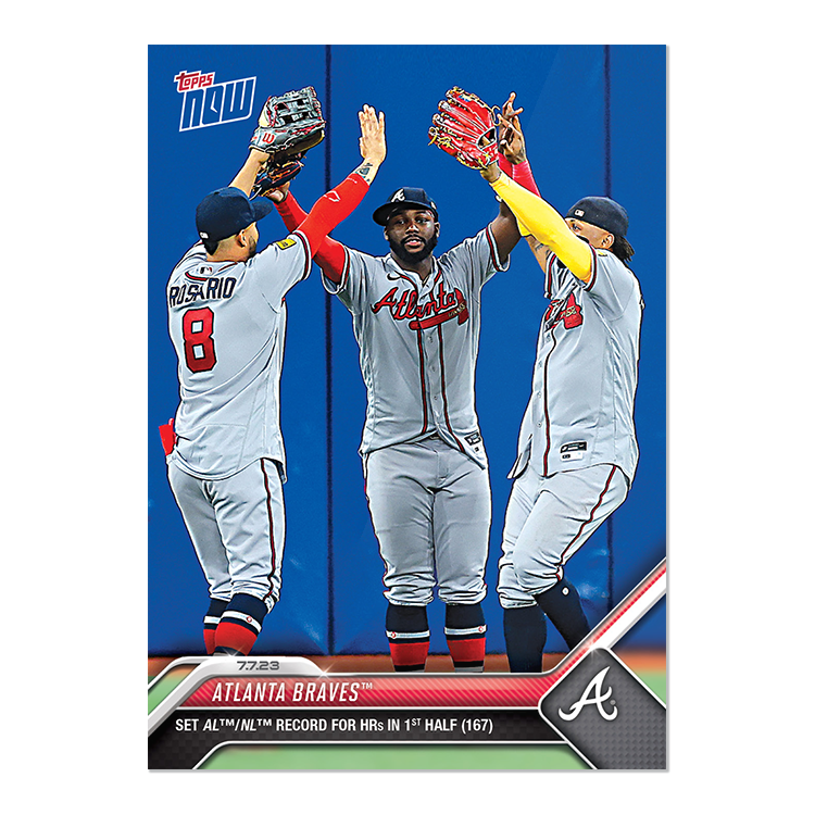 Atlanta Braves  - 2023 MLB Topps NOW® Card 534 - PR: 648