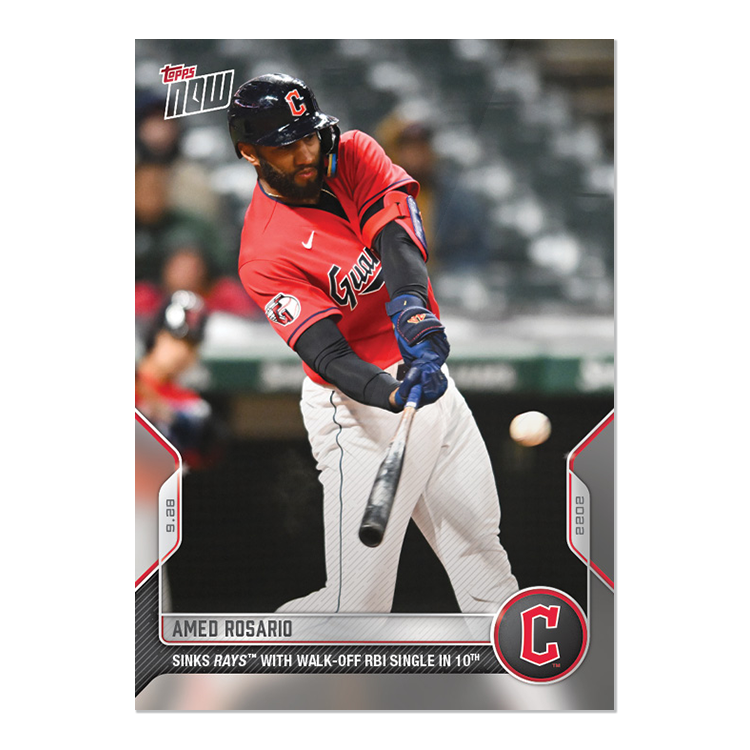 Amed Rosario  - 2022 MLB Topps NOW® Card 972 - PR: 388