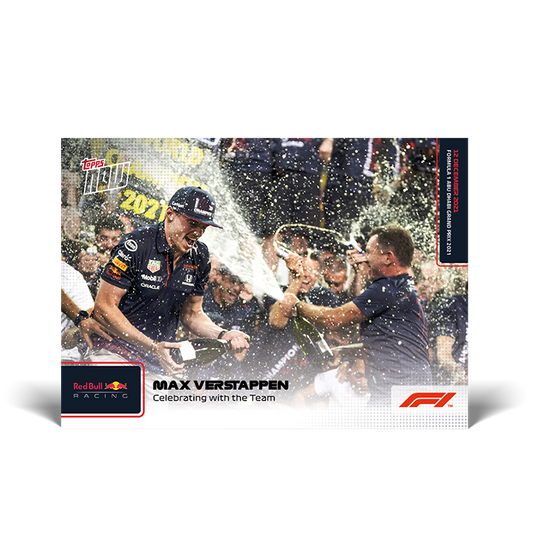 Celebrating with the Team - F1 Topps NOW® Card #83 - PR: 5978