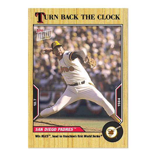 San Diego Padres  - 2022 MLB Topps NOW® Turn Back The Clock - Card 191 - PR: 239