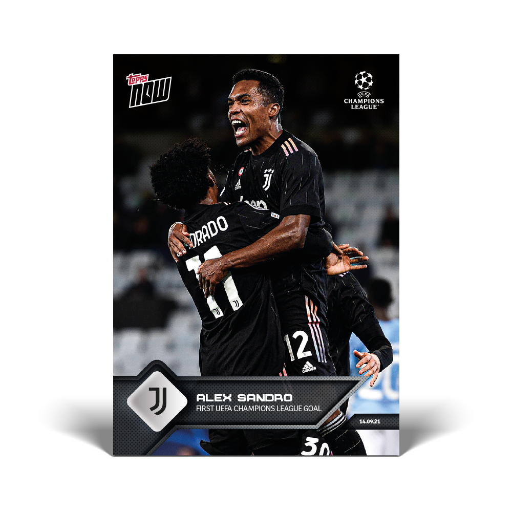 First UEFA Champions League Goal - UCL Topps NOW® Card #19 - PR: 206